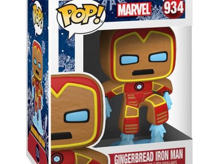 Pop! Marvel Holiday Gingerbread Iron Man Vinyl Figure #934 (Pre-Order) Online