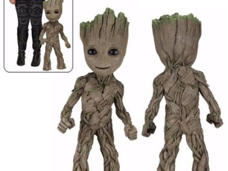 NECA Guardians of the Galaxy Vol. 2 Groot 30-Inch Life-Size Statue Foam Prop Replica (Pre-Order) For Sale