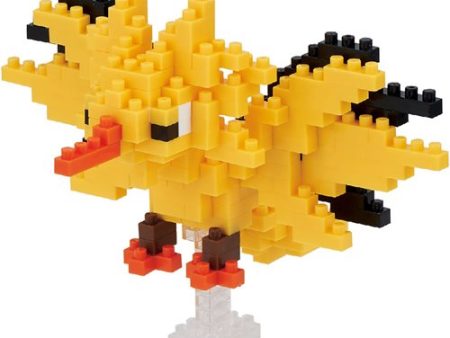 Pokémon Nanoblock Zapdos Constructible Toy (Pre-Order) For Cheap