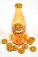 Fallout Nuka Cola Orange Glass Bottle & Cap Hot on Sale