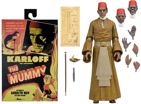 Universal Monsters The Mummy Ardath Bey Ultimate (Colour) 7  Inch Scale Action Figure  - NECA Online