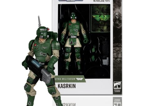 Warhammer 40,000 Kasrkin: Astra Militarum 7  Inch Scale Action Figure - McFarlane Toys For Cheap