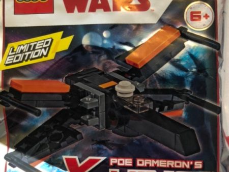 LEGO Star Wars Limited Edition Poe Dameron s X-Wing Foil Pack Bag Build Set 911841 Sale