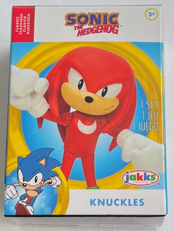 Jakks Sonic 2.5  Inch Boxed Classic Knuckles Figure Sale