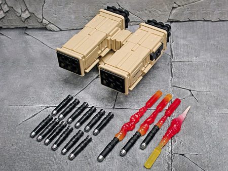 Action Force Vanguard Missile Launcher (Desert Tan Ver.) 1 12 Scale Action Figure Vehicle Accessory Set - Valaverse Fashion