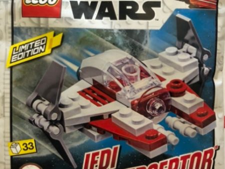 LEGO Star Wars Limited Edition Obi-Wan Kenobi Jedi Interceptor Foil Pack Bag Build Set 912066 Hot on Sale