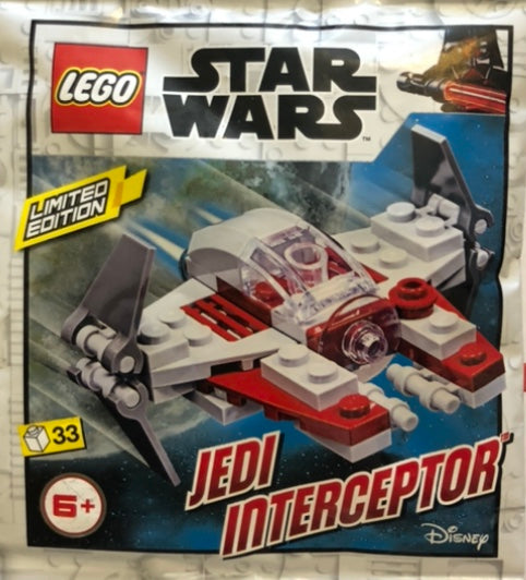 LEGO Star Wars Limited Edition Obi-Wan Kenobi Jedi Interceptor Foil Pack Bag Build Set 912066 Hot on Sale