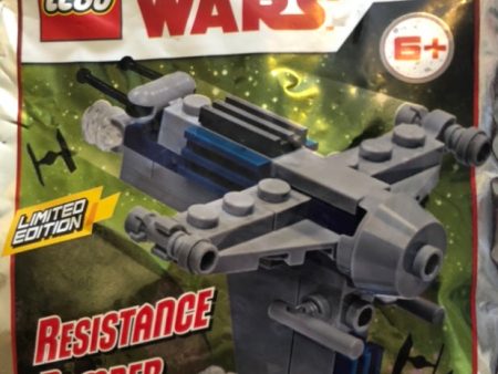 LEGO Star Wars Limited Edition Resistance Bomber Foil Pack Bag Build Set 911944 Discount