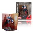 Marvel Collection Captain America (All-New Captain America #1) 110th Scale Collectible Figure wScene - McFarlane Toys Discount