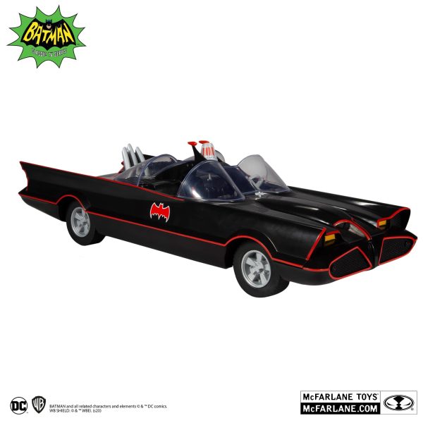 McFarlane Toys DC Retro Batman 66 - Batmobile 6  Inch Action Figure Vehicle For Discount