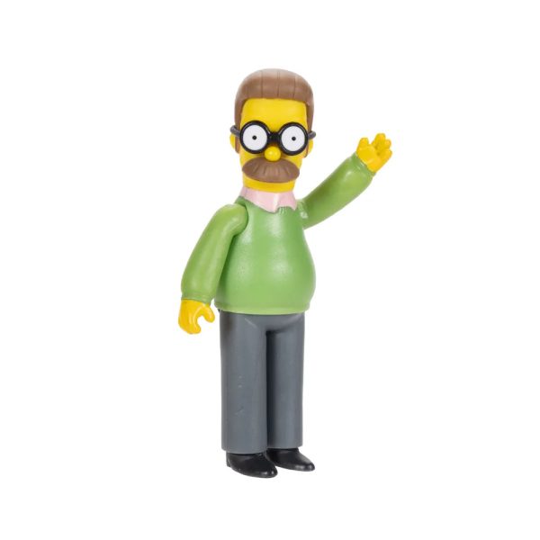 The Simpsons Ned Flanders 2 1 2-inch Scale Action Figure - Jakks Pacific Online now