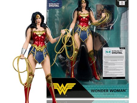 Wonder Woman by Jim Lee 1:6 Scale Posed Figure with McFarlane Toys Digital Collectible - McFarlane Toys For Discount