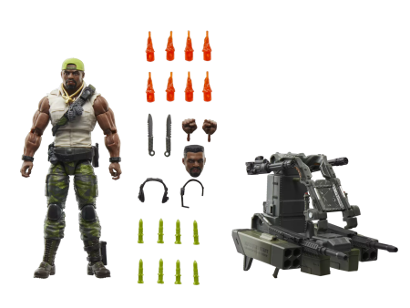 G.I. Joe Classified Series #150, Heavy Duty with Man-Portable Heavy Weapons System 6  Inch Action Figure - Hasbro *IMPORT STOCK* Discount