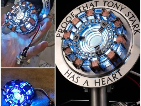 1:1 Scale MK1 Arc Reactor with Touch Activated Display For Cheap