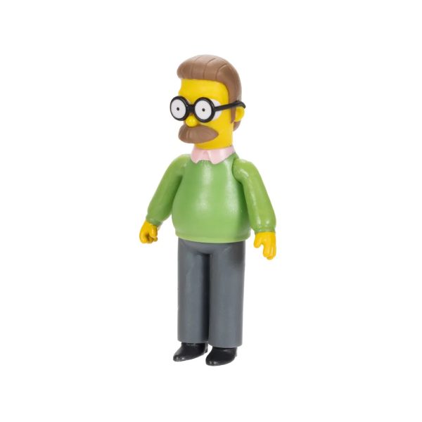 The Simpsons Ned Flanders 2 1 2-inch Scale Action Figure - Jakks Pacific Online now