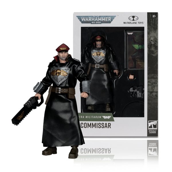 Warhammer 40,000 Commissar: Astra Militarum 7  Inch Scale Action Figure - McFarlane Toys Sale