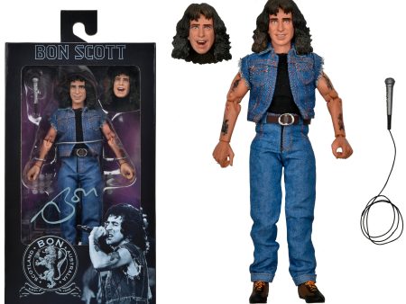 AC DC Bon Scott  Highway to Hell  8” Clothed Action Figure - NECA Online Sale