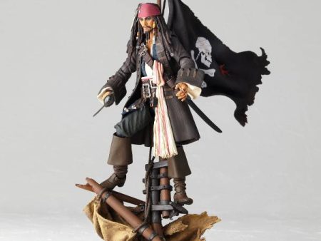 Amazing Yamaguchi Revoltech Pirates of the Caribbean Jack Sparrow Action Figure Online Hot Sale