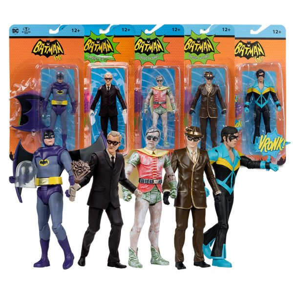 DC Retro: Batman 66 Wave 10 (5 Figures) 6  Inch Scale Action Figures - McFarlane Toys Fashion