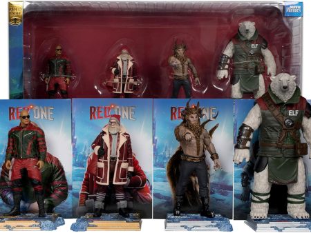 Movie Maniacs: Callum Drift, Nick, Garcia & Krampus Gold Label (Red One) 4-Pack 6  Posed Figures - McFarlane Toys Fashion