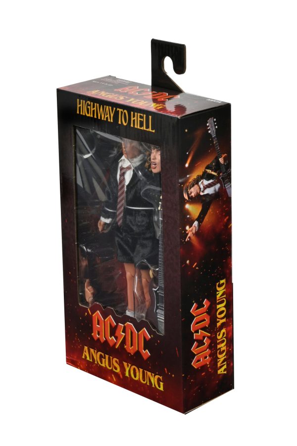 AC DC Angus Young  Highway to Hell  8” Clothed Action Figure - NECA For Cheap