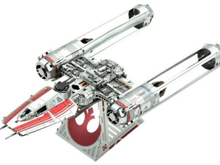 Zorii’s Y-Wing Fighter - Star Wars: The Rise of Skywalker - 3D Metal Model Kit For Sale